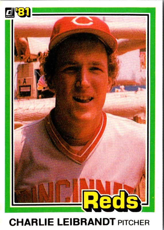 1981 Donruss Charlie Liebrandt #421 Rookie