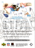 2003 SP Authentic Derrick Mason #75