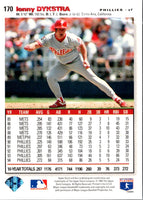 1995 Collector's Choice SE Lenny Dykstra #170