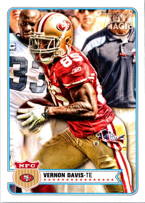 2012 Topps Magic Vernon Davis #67