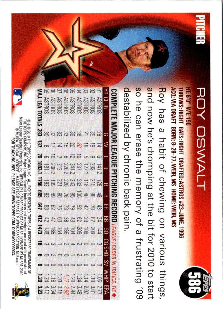 2010 Topps Roy Oswalt