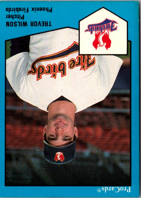 1989 ProCards Trevor Wilson #1481