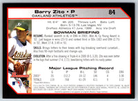 2004 Bowman Barry Zito #84