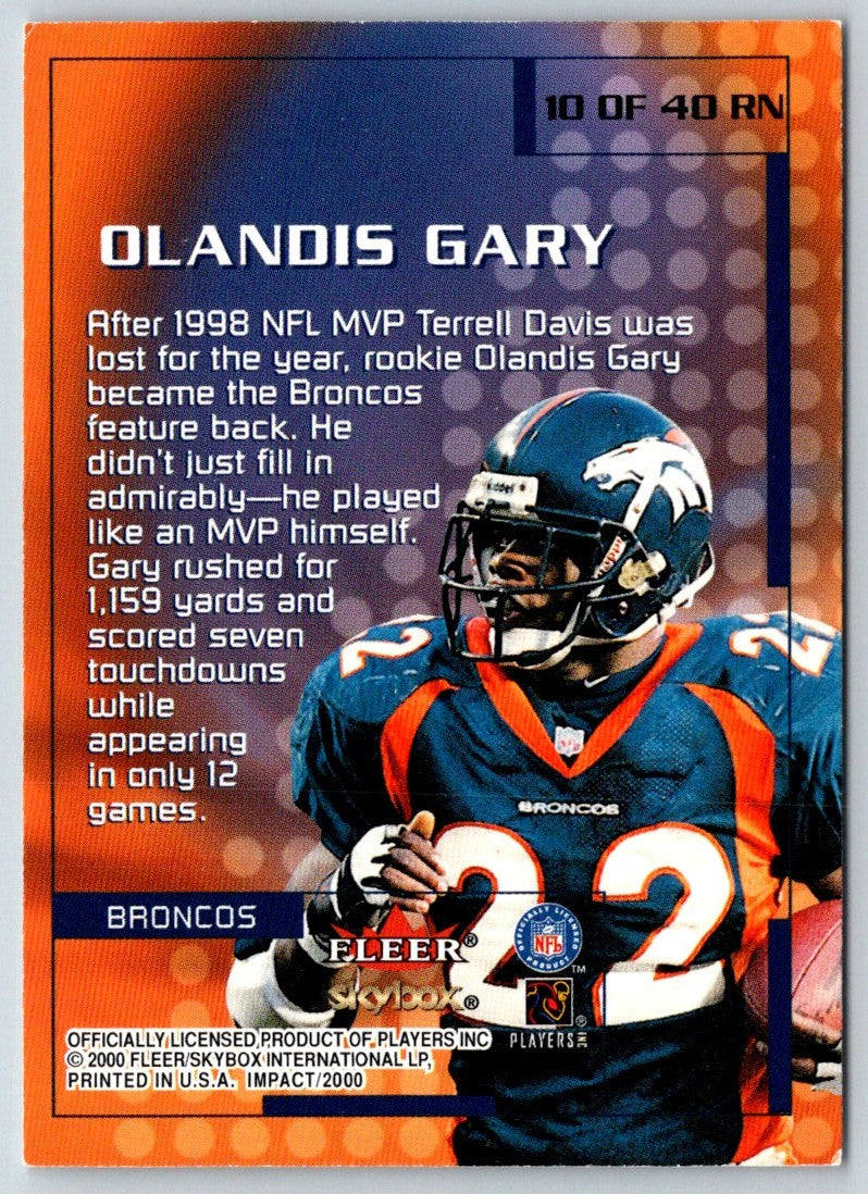 2000 Impact Rewind '99 Olandis Gary