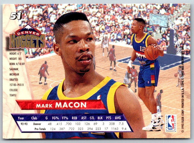 1993 Ultra Mark Macon