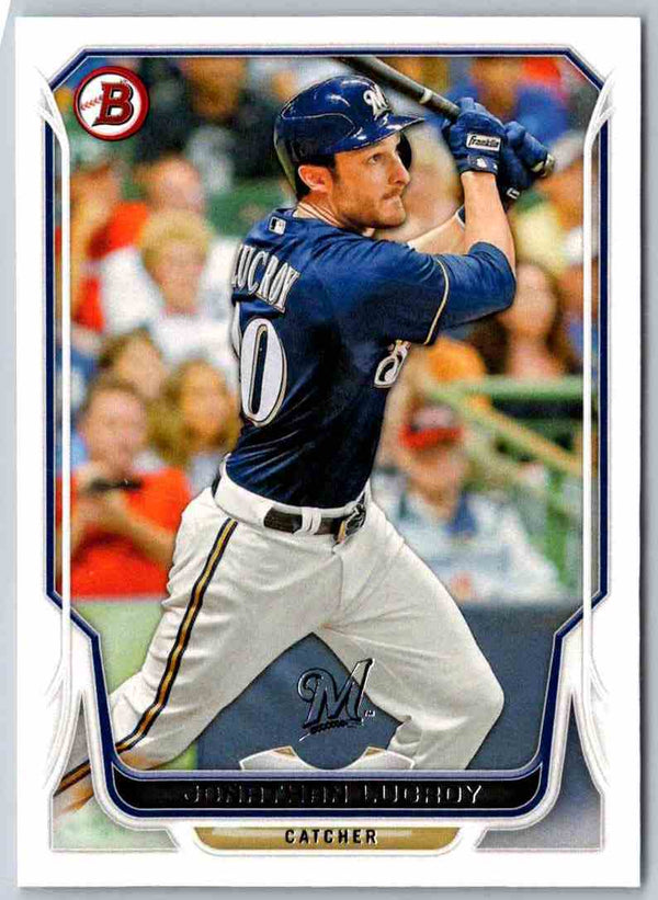 2014 Bowman Jonathan Lucroy #206