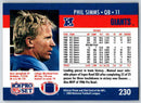 1990 Pro Set Phil Simms