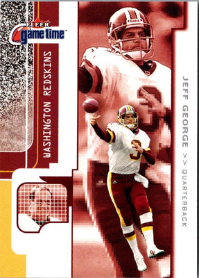 2001 Fleer Game Time Jeff George #9