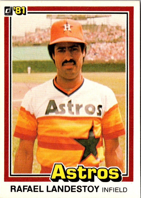 1981 Donruss Rafael Landestoy #19