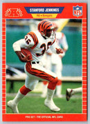 1989 NFL Proset Stanford Jennings