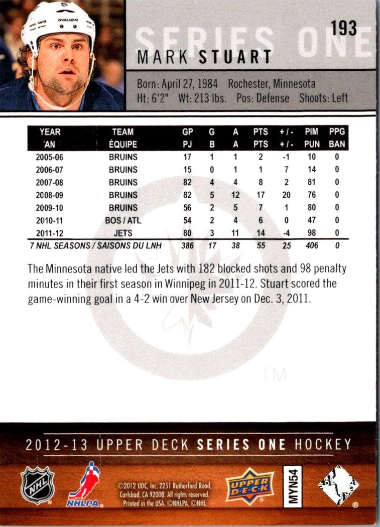 2012 Upper Deck Mark Stuart