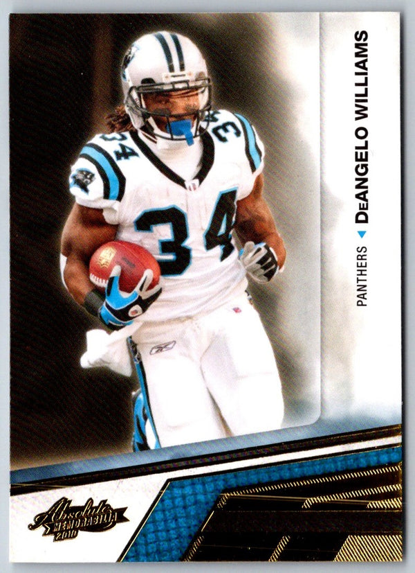 2010 Panini Absolute Memorabilia DeAngelo Williams #13