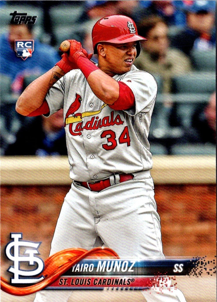 2018 Topps Update Yairo Munoz