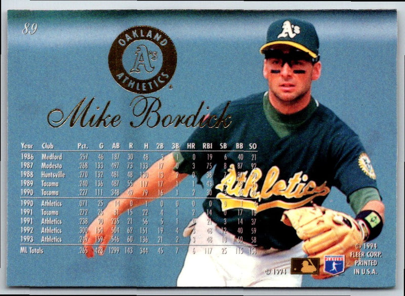 1994 Flair Mike Bordick