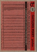 1981 Topps Gaylord Perry