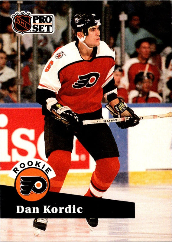 1991 Pro Set Dan Kordic #553 Rookie