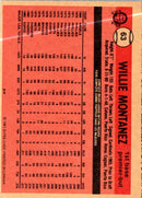 1981 O-Pee-Chee Willie Montanez