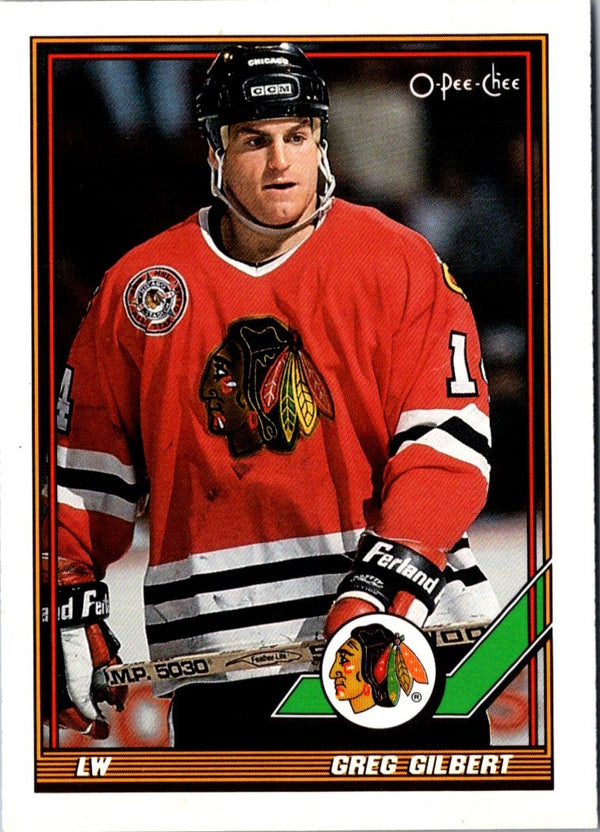 1991 O-Pee-Chee Greg Gilbert #149