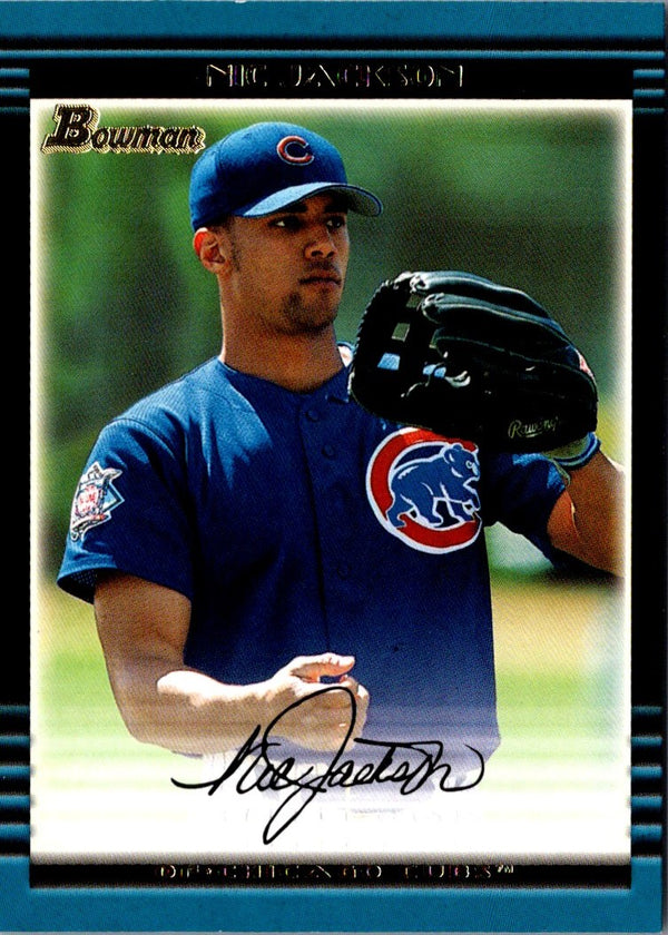 2002 Bowman Nic Jackson #129 Rookie