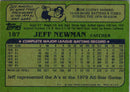 1982 Topps Jeff Newman