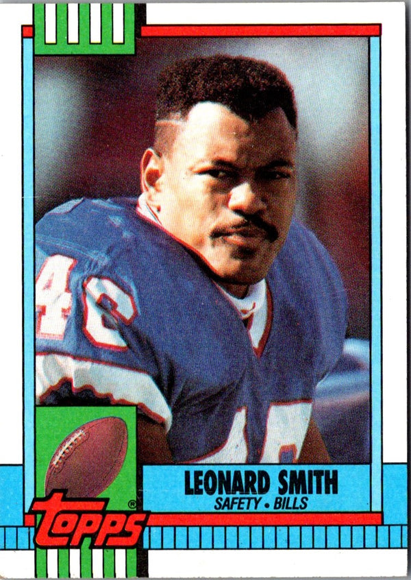 1990 Topps Leonard Smith #194