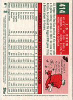 2008 Topps Heritage J.D. Drew #414