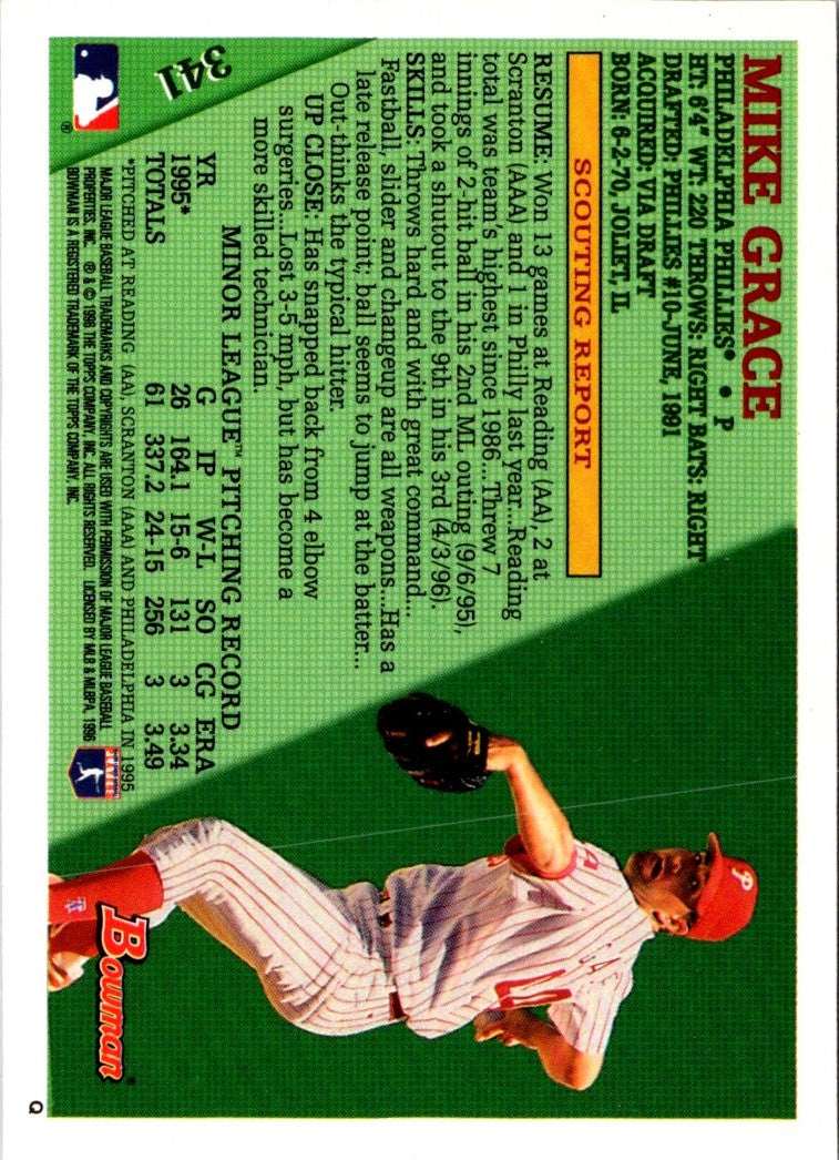 1996 Bowman Mike Grace