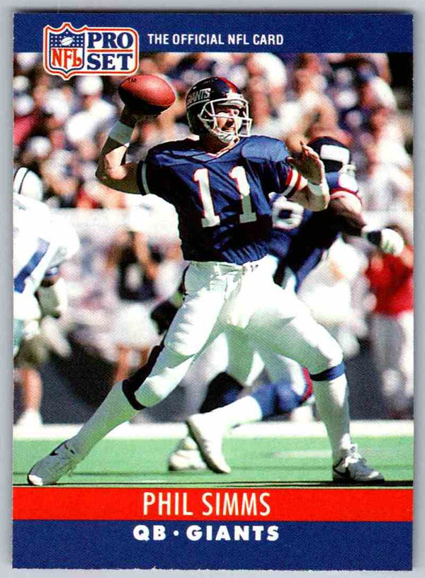 1990 Pro Set Phil Simms #230