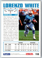 1992 SkyBox Impact Lorenzo White #110