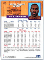 1995 Skybox Mark West #175