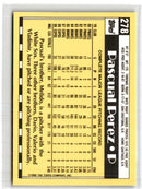 1990 Topps Tiffany Pascual Perez