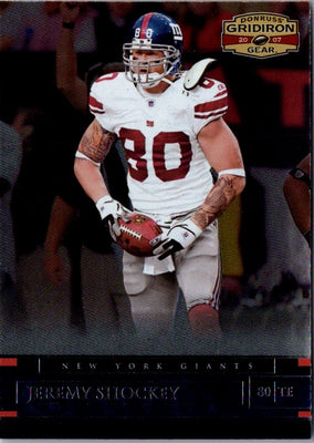 2007 Donruss Gridiron Gear Jeremy Shockey #6