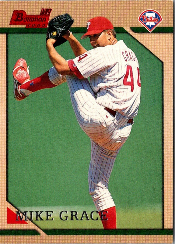 1996 Bowman Mike Grace #341 Rookie