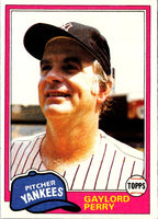 1981 Topps Gaylord Perry #582