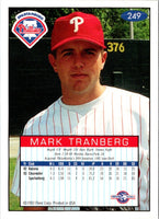 1993 Fleer Excel Mark Tranberg #249