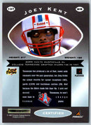 1997 Pinnacle Certified NFL Joey Kent