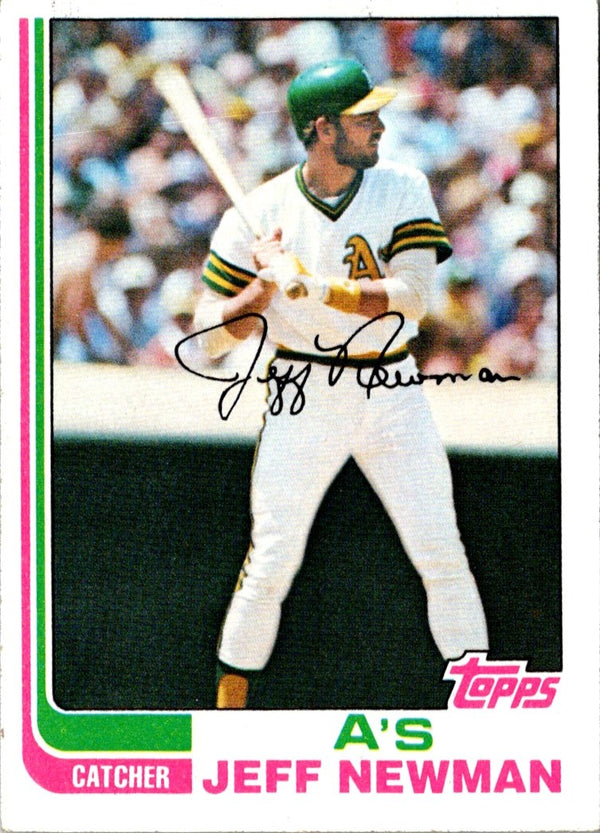 1982 Topps Jeff Newman #187