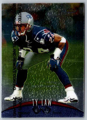 1998 Topps Finest Football Ty Law #173