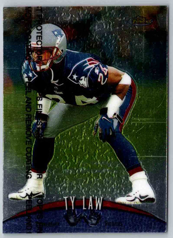 1998 Topps Finest Football Ty Law #173