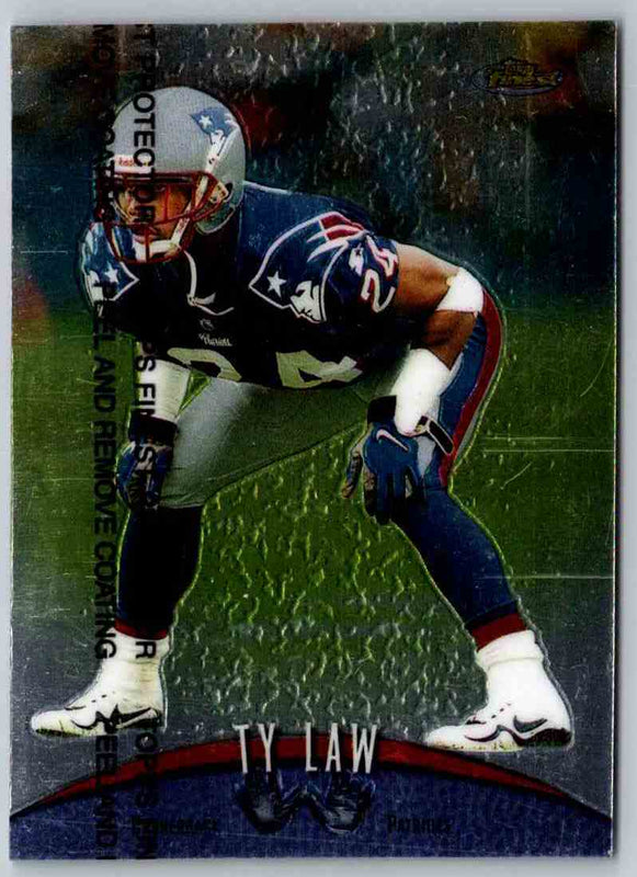 1998 Topps Finest Football Ty Law #173