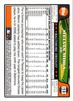 2008 Topps Melvin Mora #613
