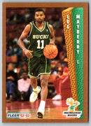 1992 Fleer Lee Mayberry