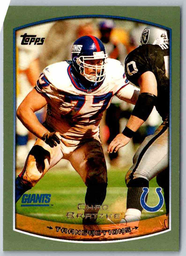 1999 Topps Chad Bratzke #107