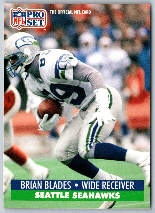 1991 Pro Set Brian Blades #298