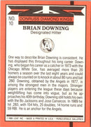 1987 Donruss Brian Downing