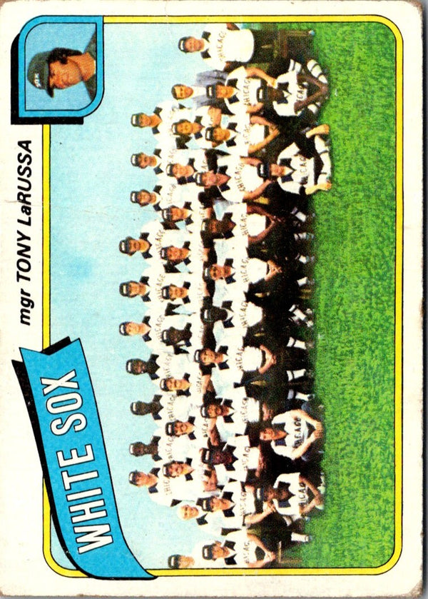 1980 Topps Chicago White Sox - Tony LaRussa #112