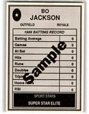 1989 Premier Player Gold Edition Series 5 (unlicensed) Bo Jackson