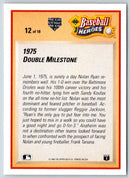 1991 Upper Deck Baseball Heroes Nolan Ryan Nolan Ryan