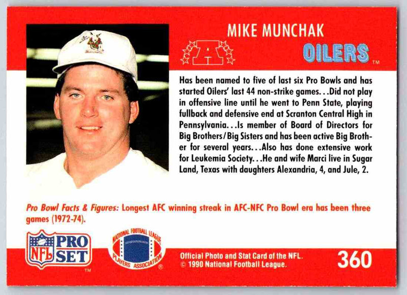 1990 Pro Set Mike Munchak