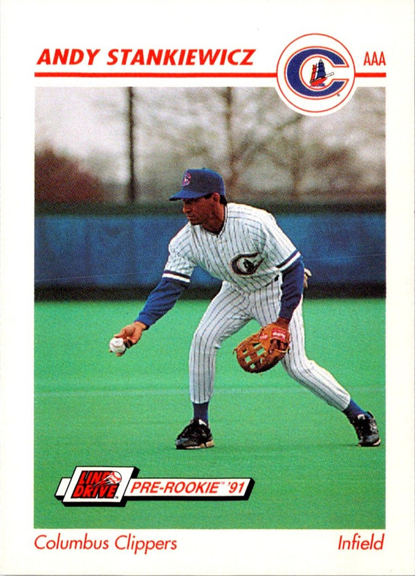 1991 Line Drive AAA Andy Stankiewicz #120